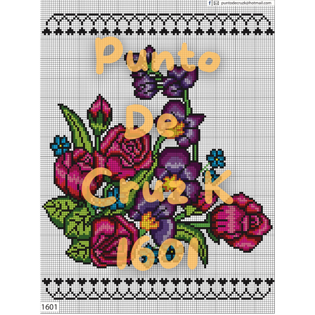 Muestras Punto de Cruz 1600