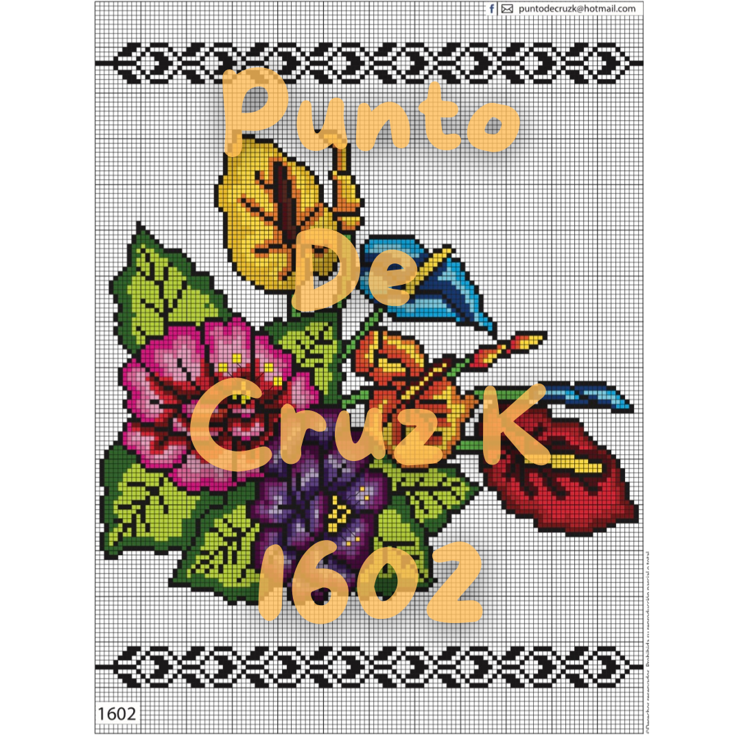 Muestras Punto de Cruz 1600