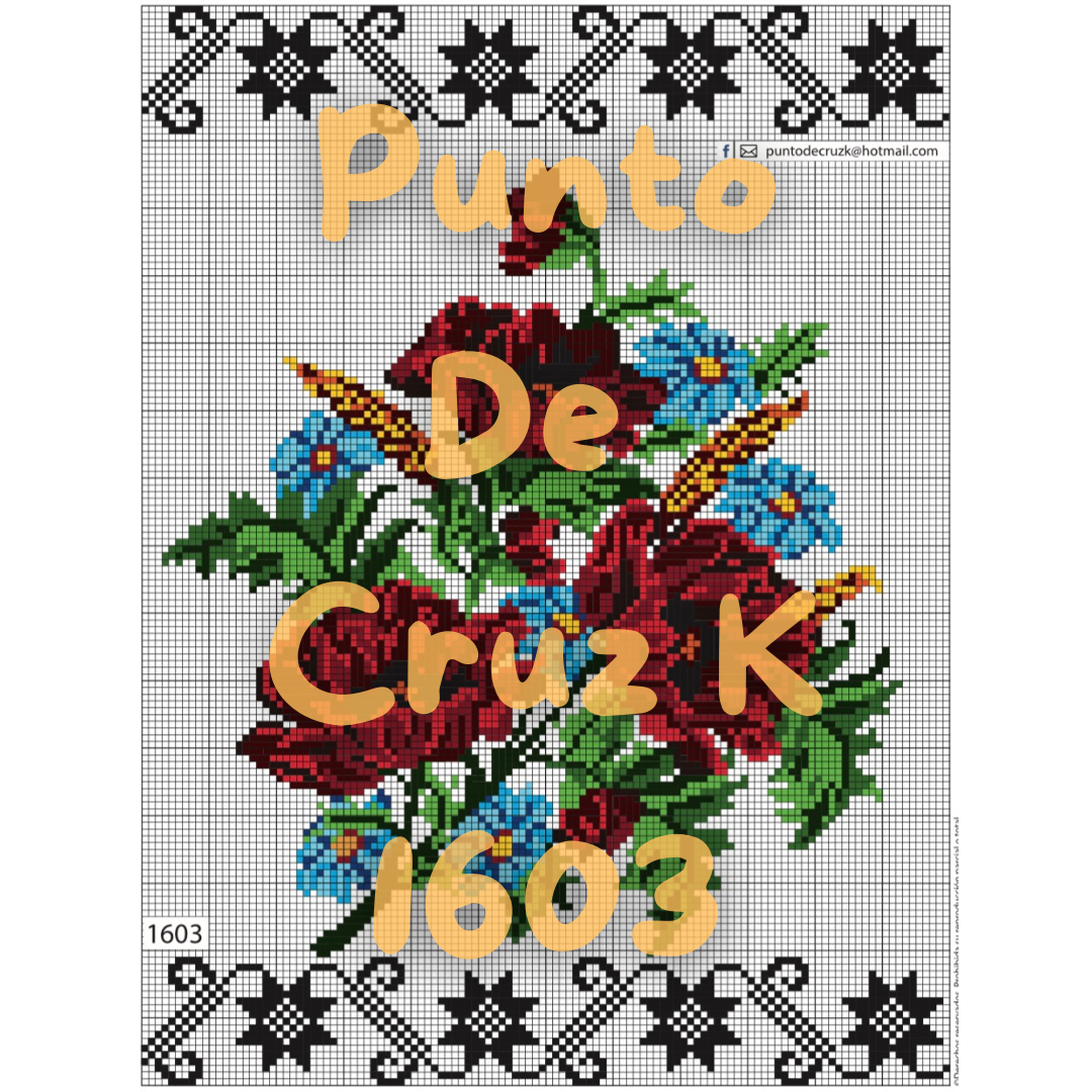 Muestras Punto de Cruz 1600