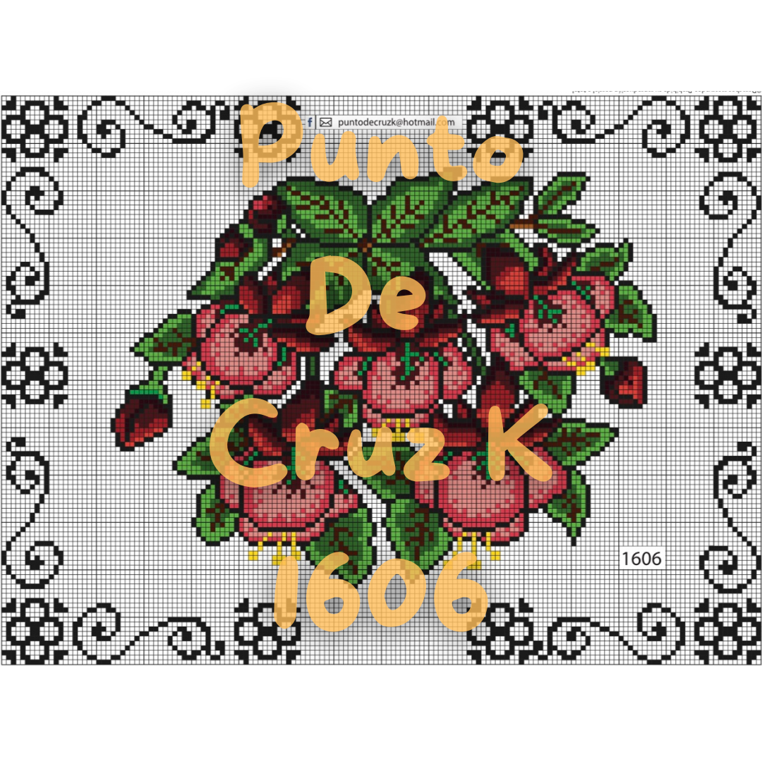 Muestras Punto de Cruz 1600