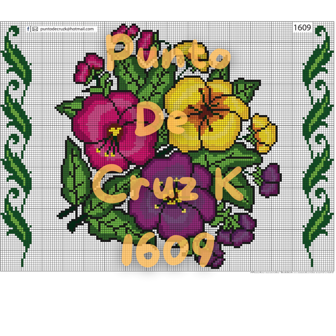 Muestras Punto de Cruz 1600