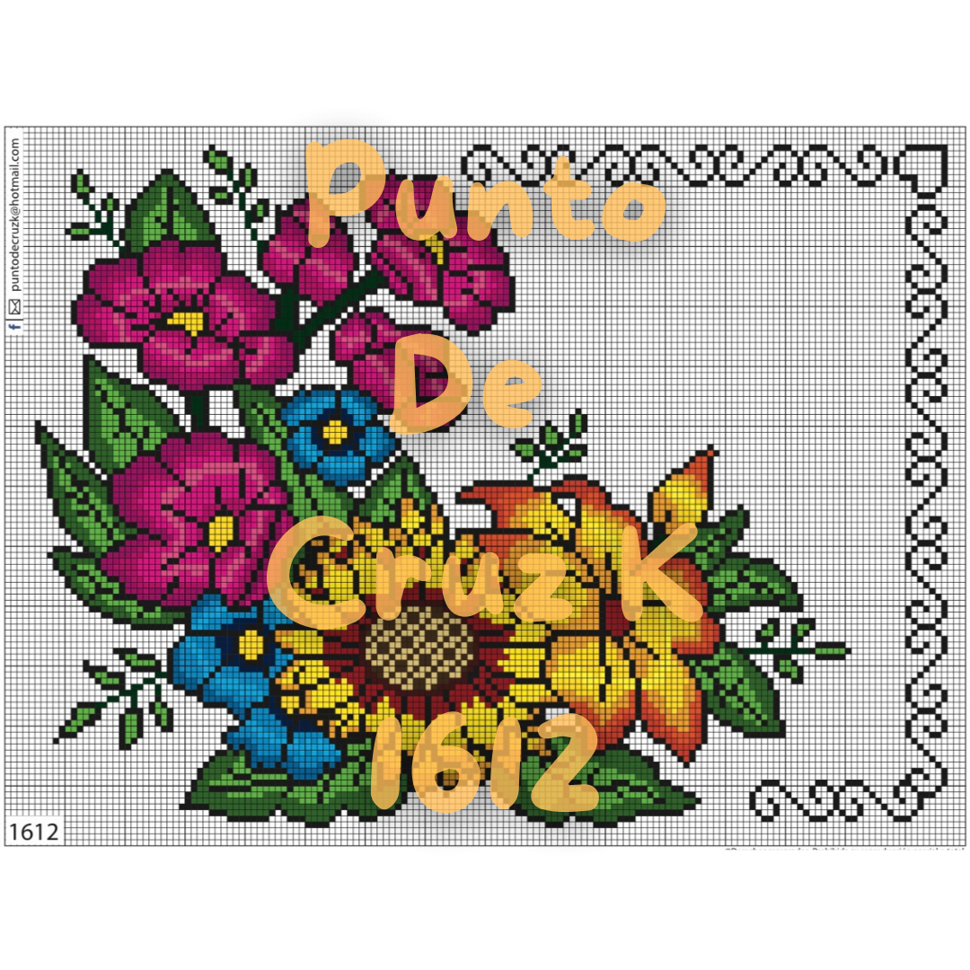 Muestras Punto de Cruz 1600