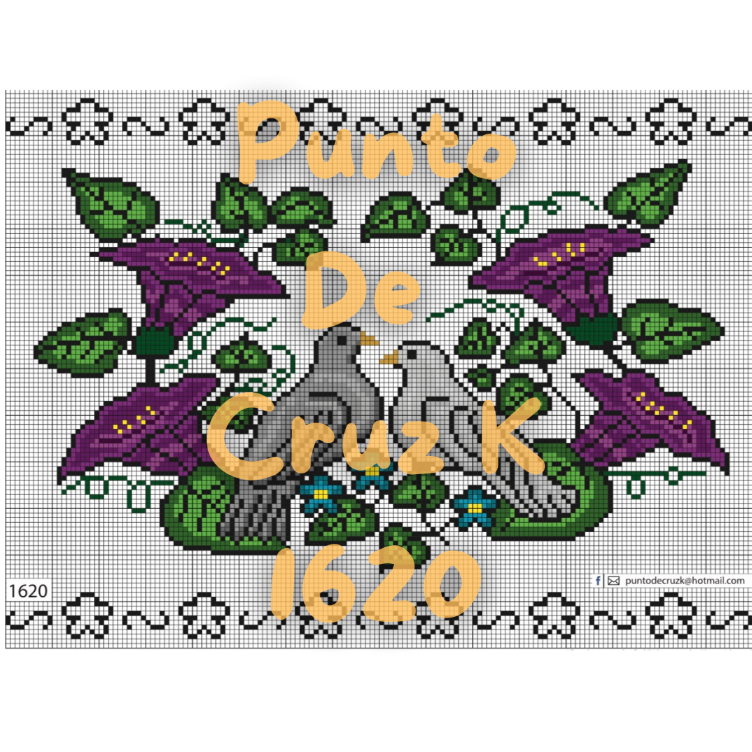 Muestras Punto de Cruz 1600