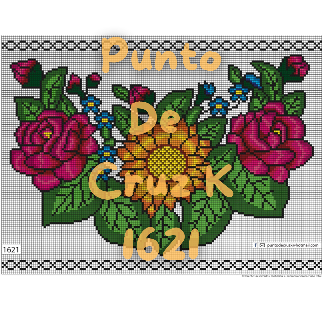 Muestras Punto de Cruz 1600