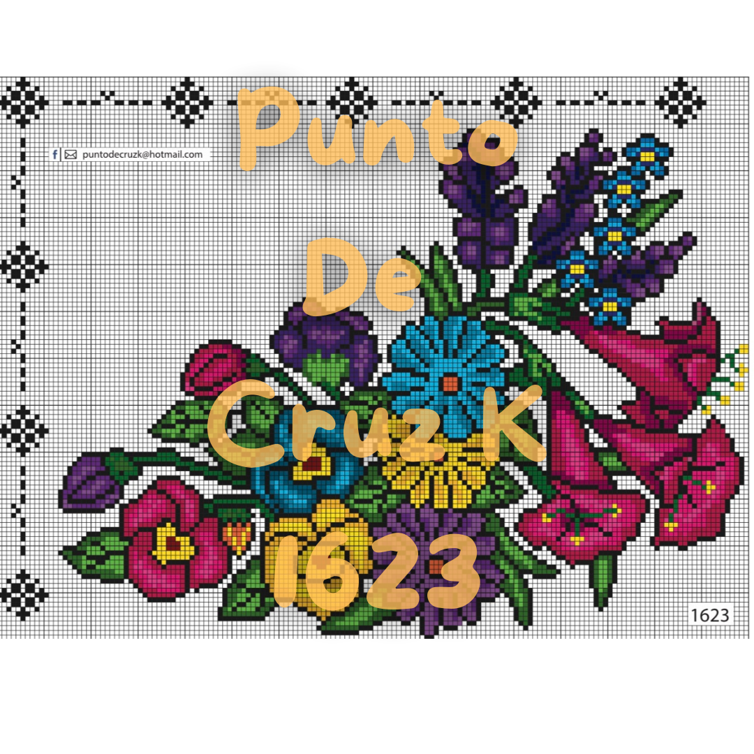 Muestras Punto de Cruz 1600