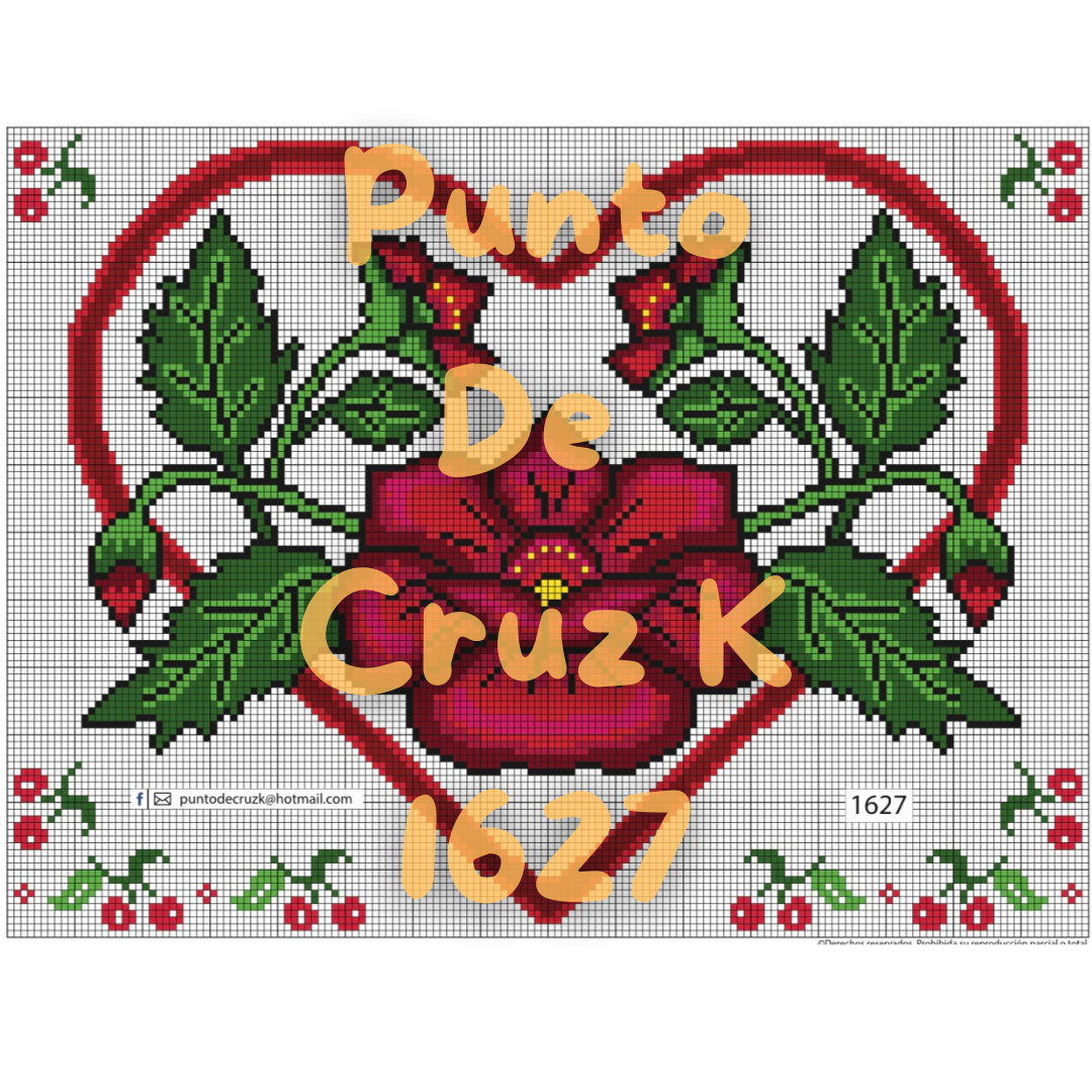 Muestras Punto de Cruz 1600