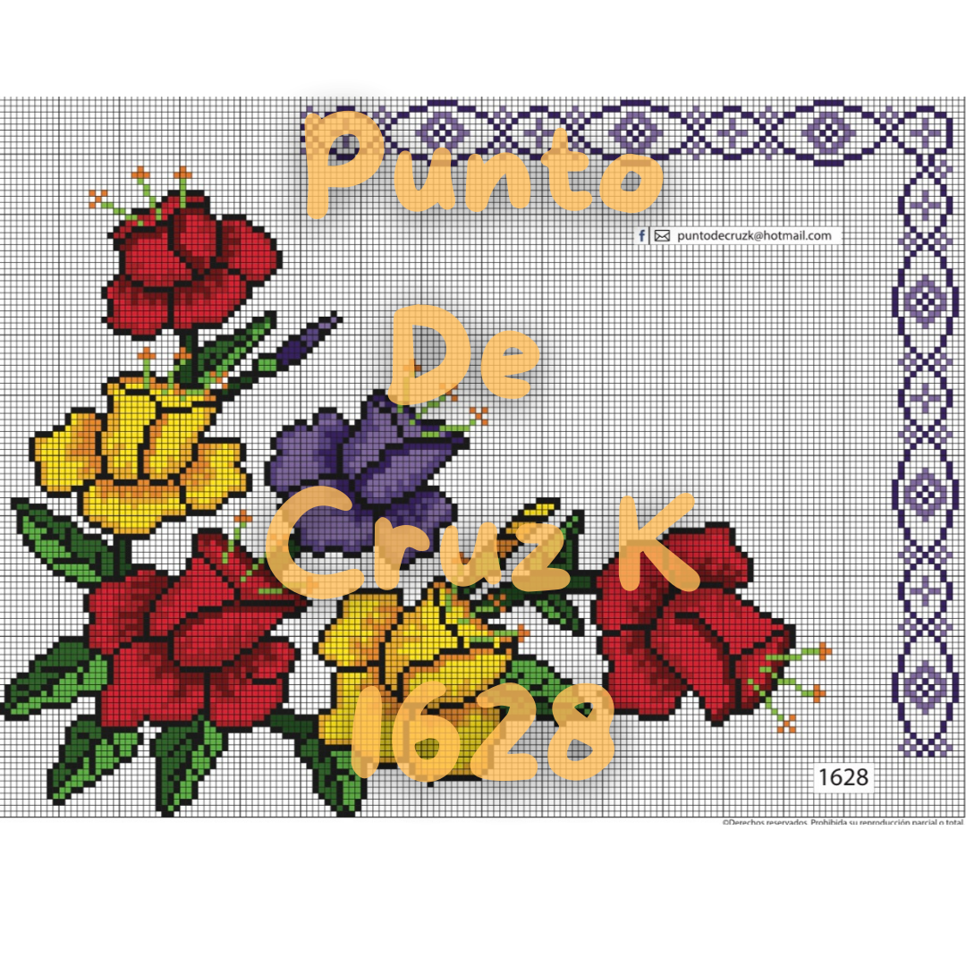 Muestras Punto de Cruz 1600