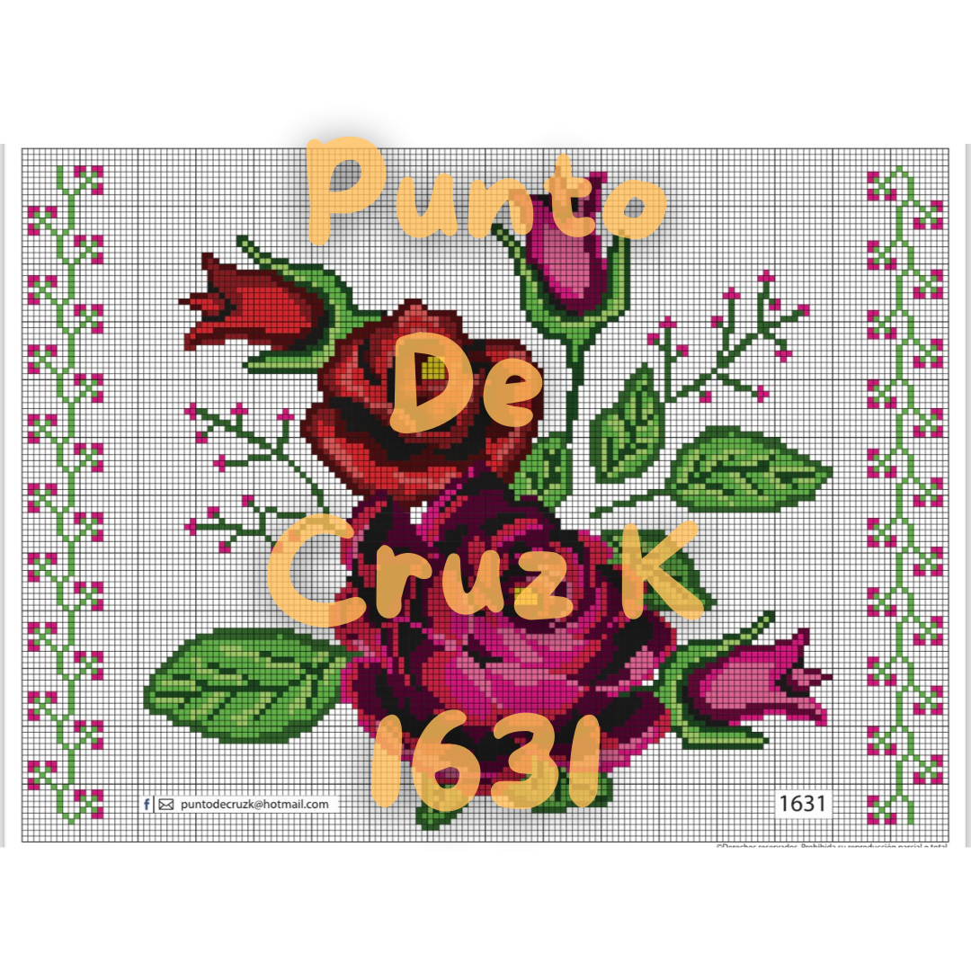 Muestras Punto de Cruz 1600