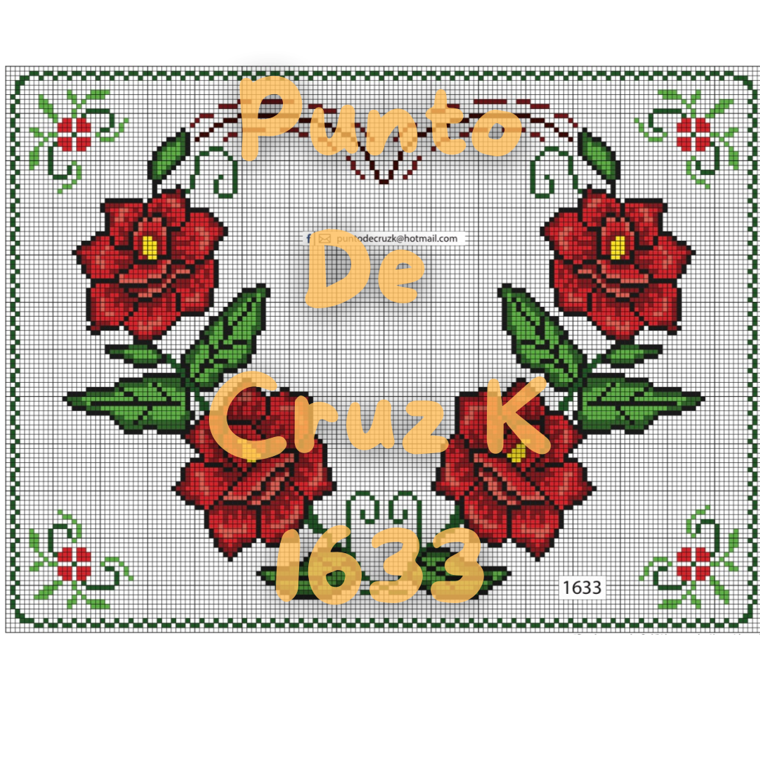 Muestras Punto de Cruz 1600