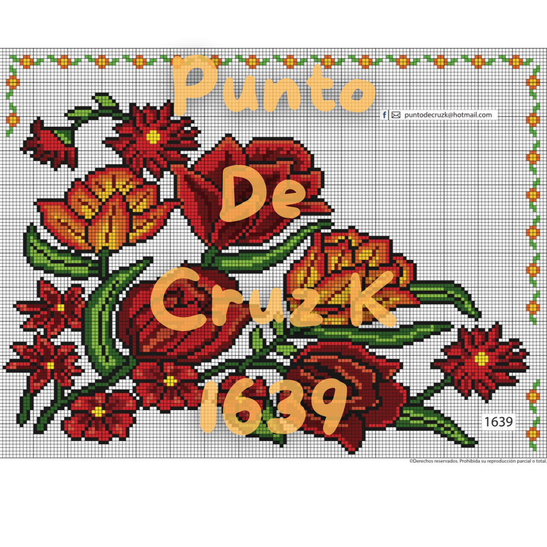 Muestras Punto de Cruz 1600