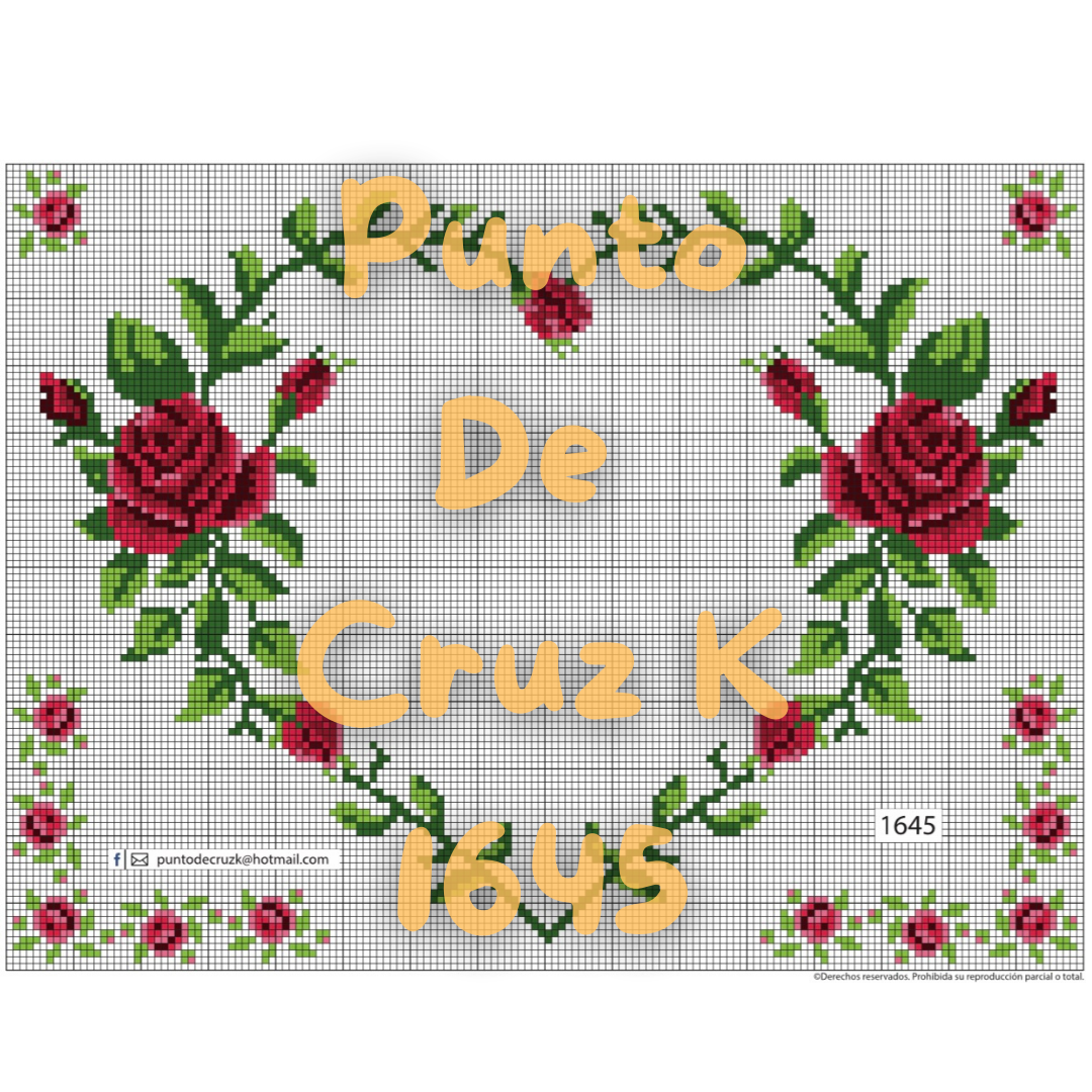 Muestras Punto de Cruz 1600