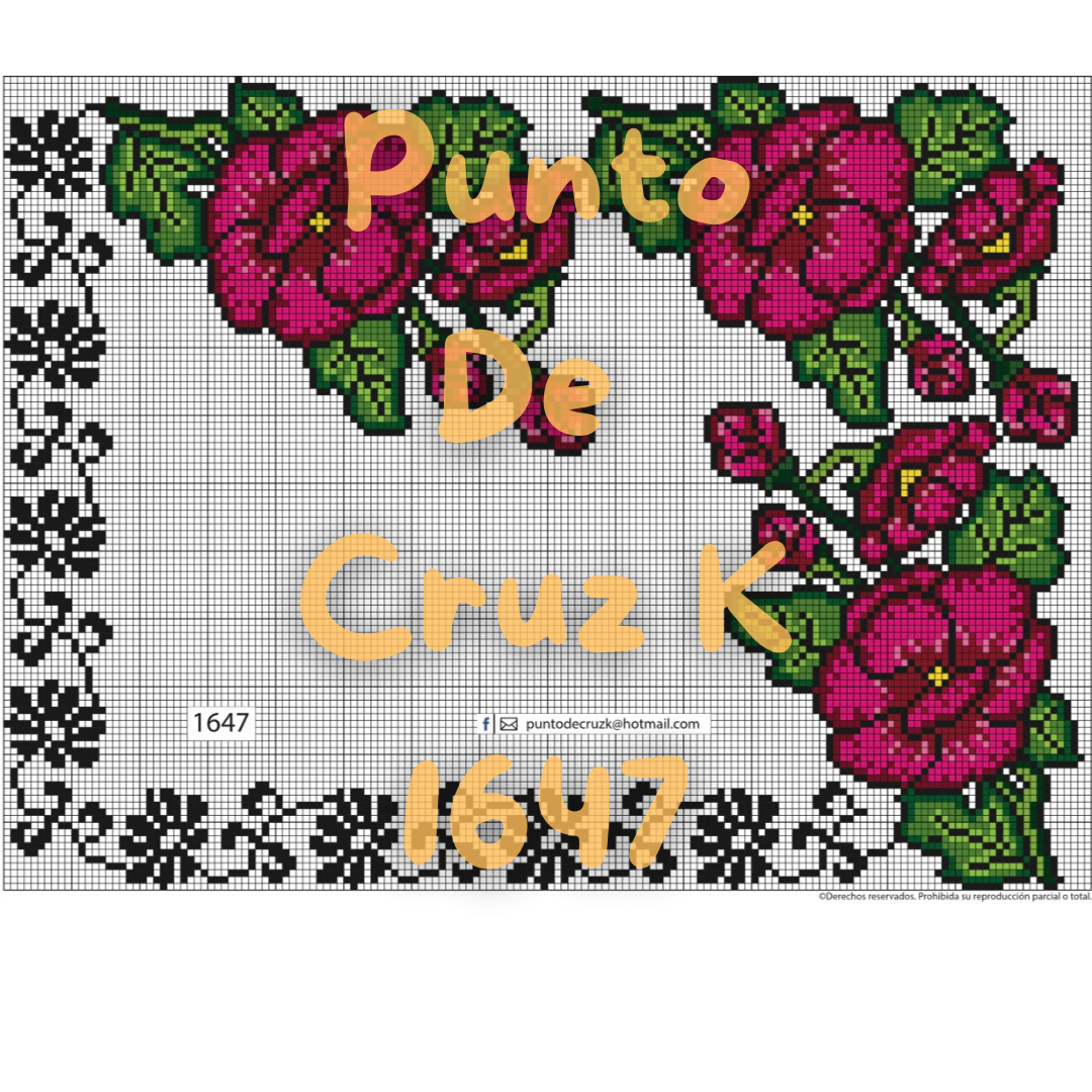 Muestras Punto de Cruz 1600