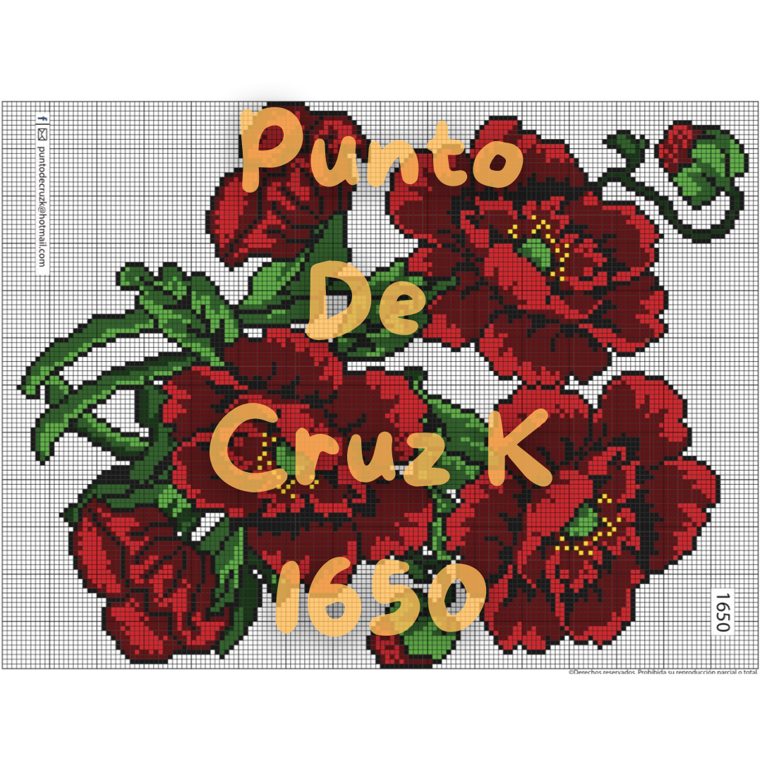 Muestras Punto de Cruz 1600