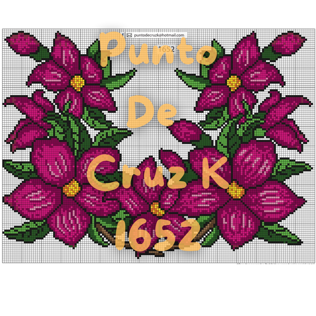 Muestras Punto de Cruz 1600