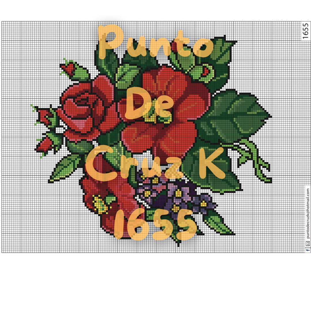 Muestras Punto de Cruz 1600