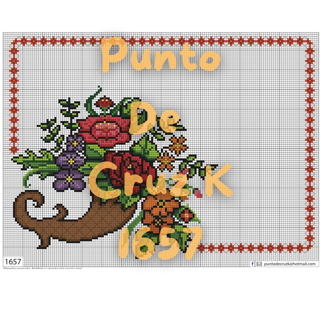 Muestras Punto de Cruz 1600