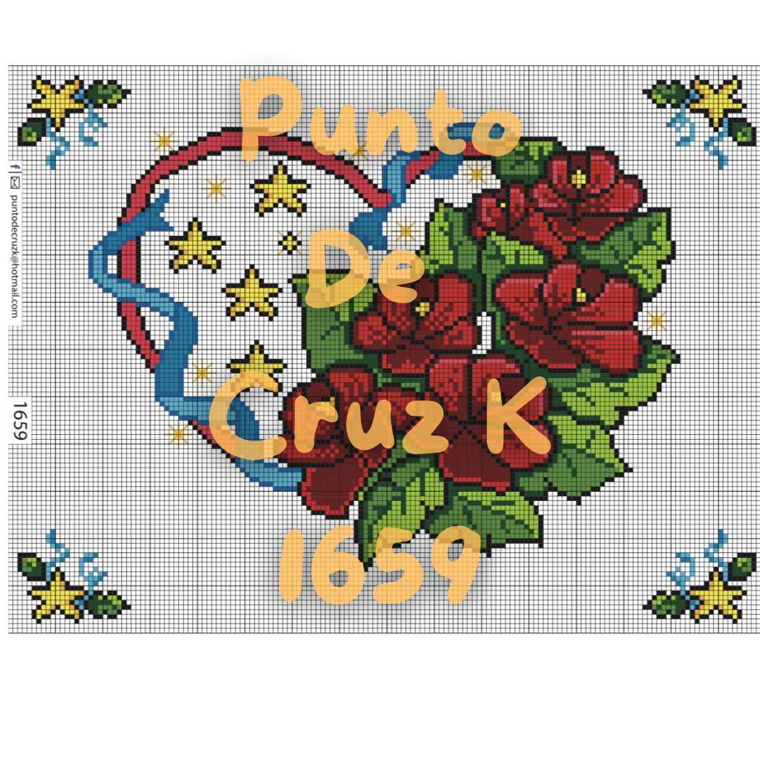 Muestras Punto de Cruz 1600