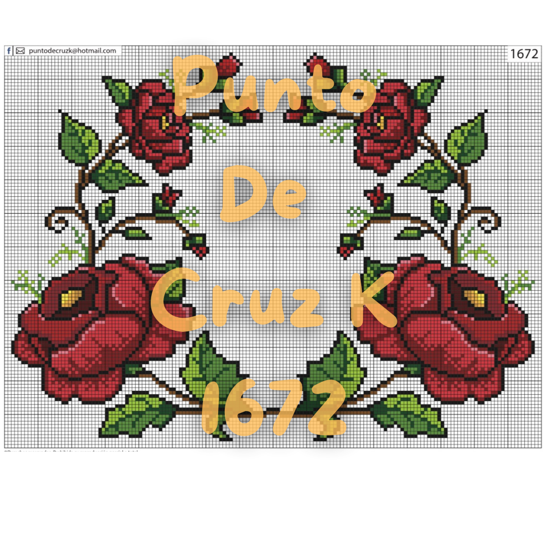 Muestras Punto de Cruz 1600