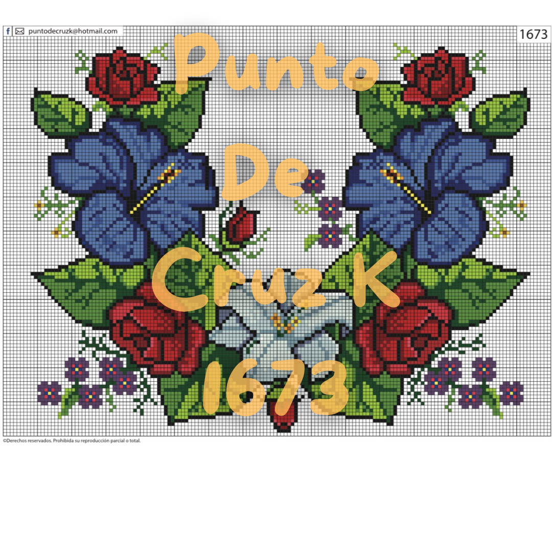 Muestras Punto de Cruz 1600