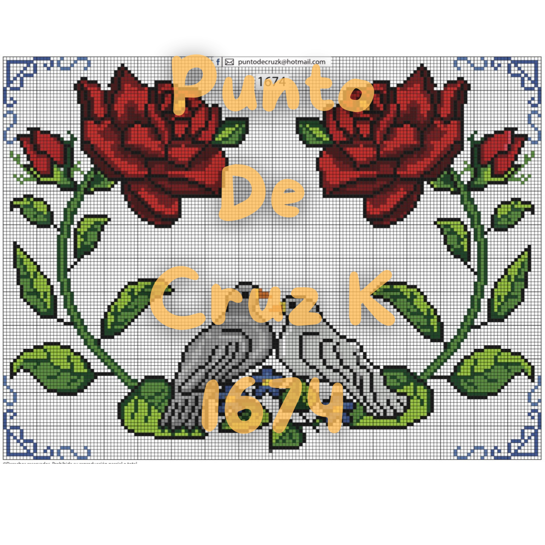 Muestras Punto de Cruz 1600