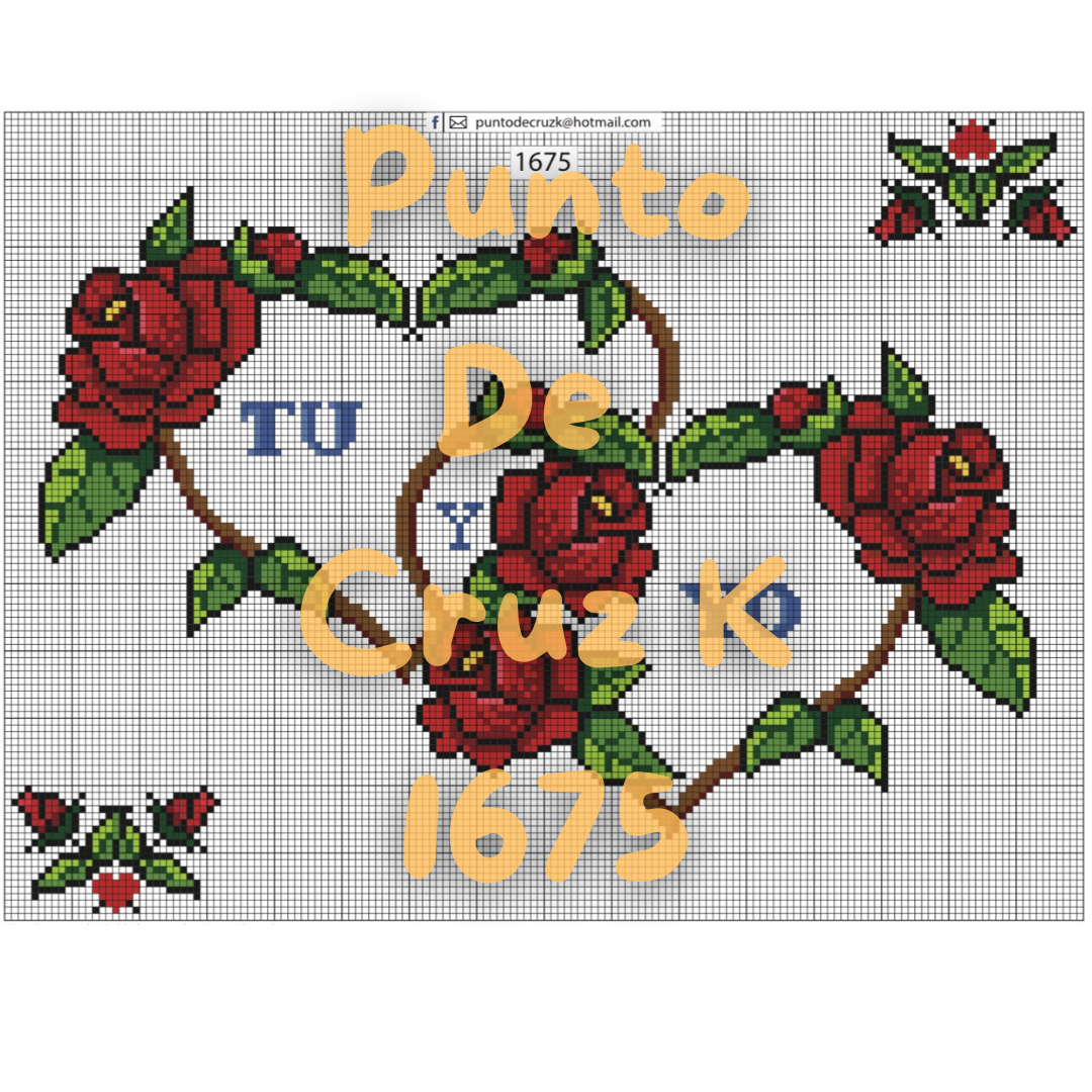 Muestras Punto de Cruz 1600