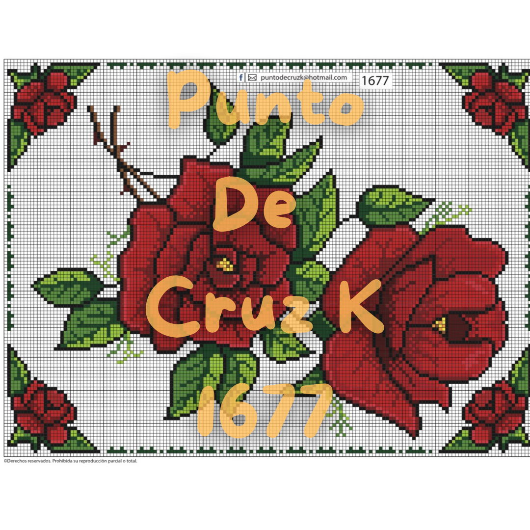 Muestras Punto de Cruz 1600