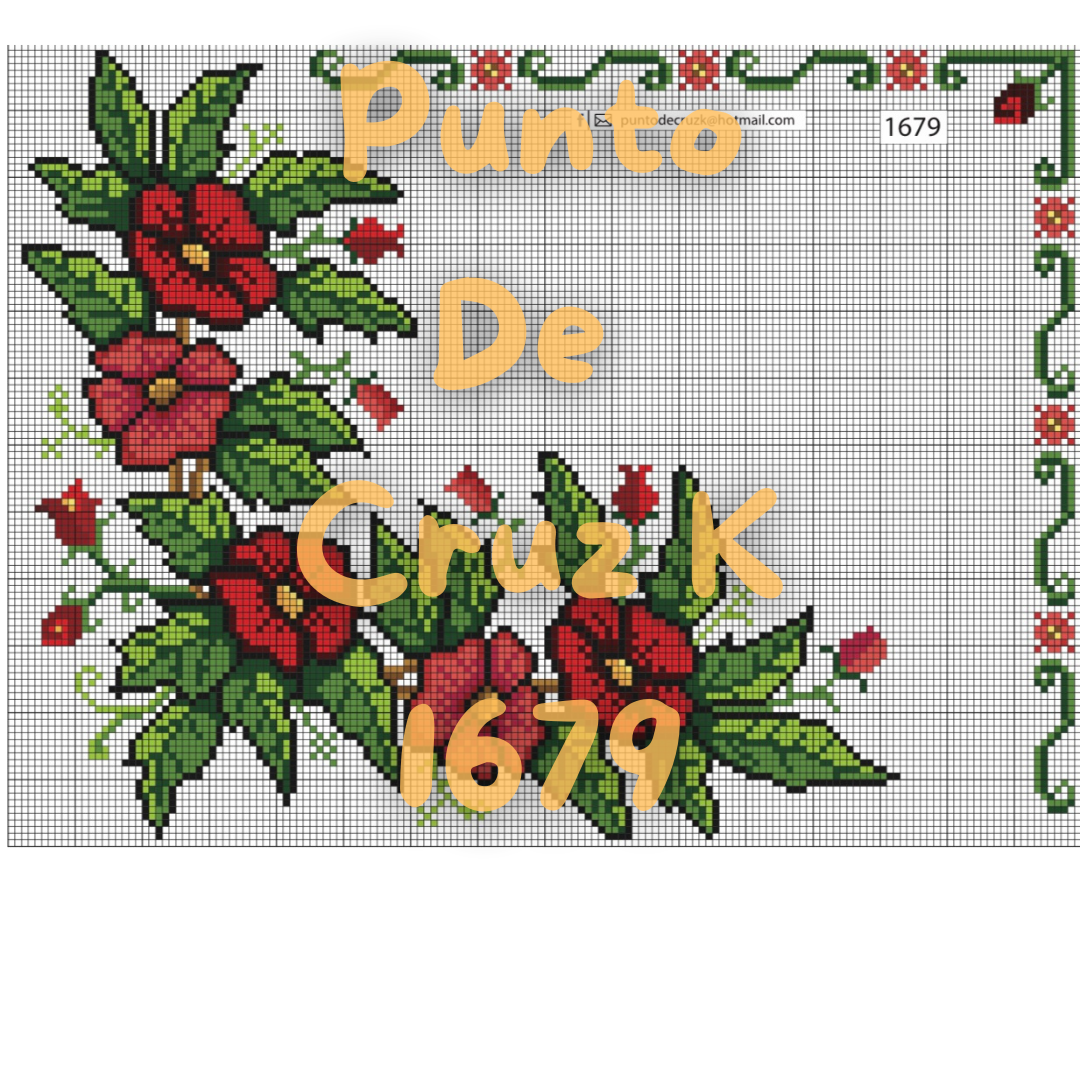 Muestras Punto de Cruz 1600