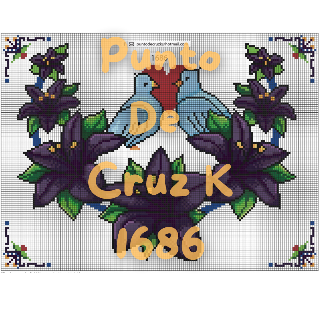 Muestras Punto de Cruz 1600