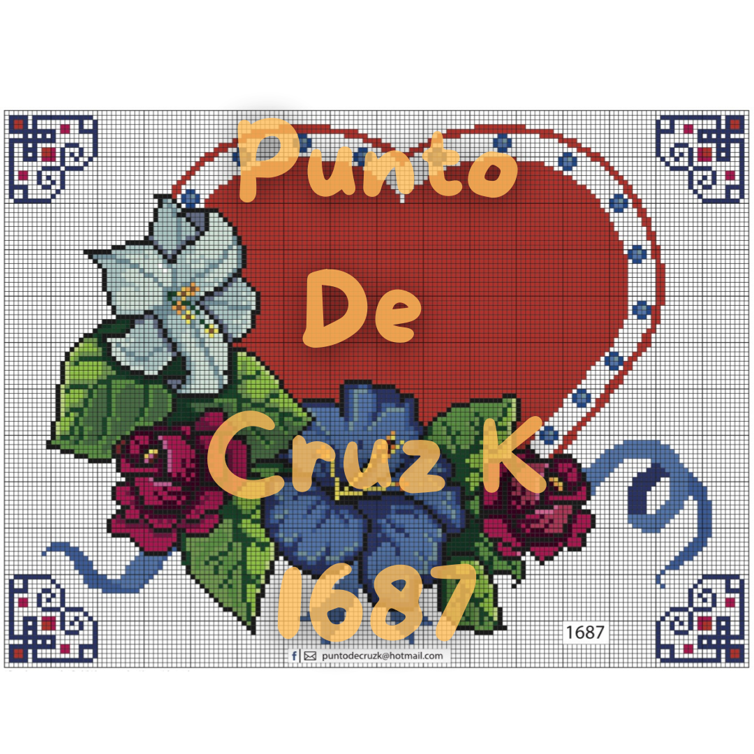 Muestras Punto de Cruz 1600