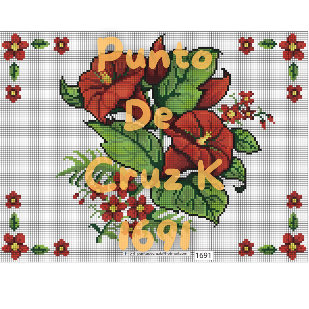 Muestras Punto de Cruz 1600