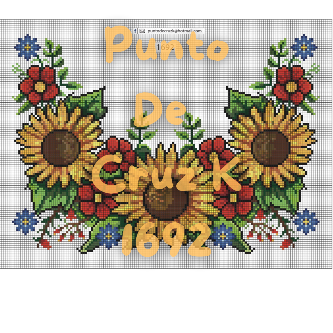 Muestras Punto de Cruz 1600