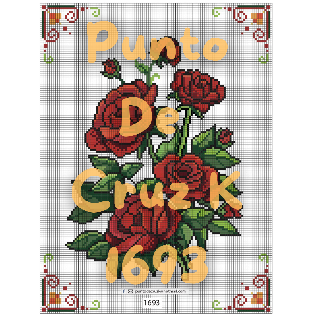 Muestras Punto de Cruz 1600