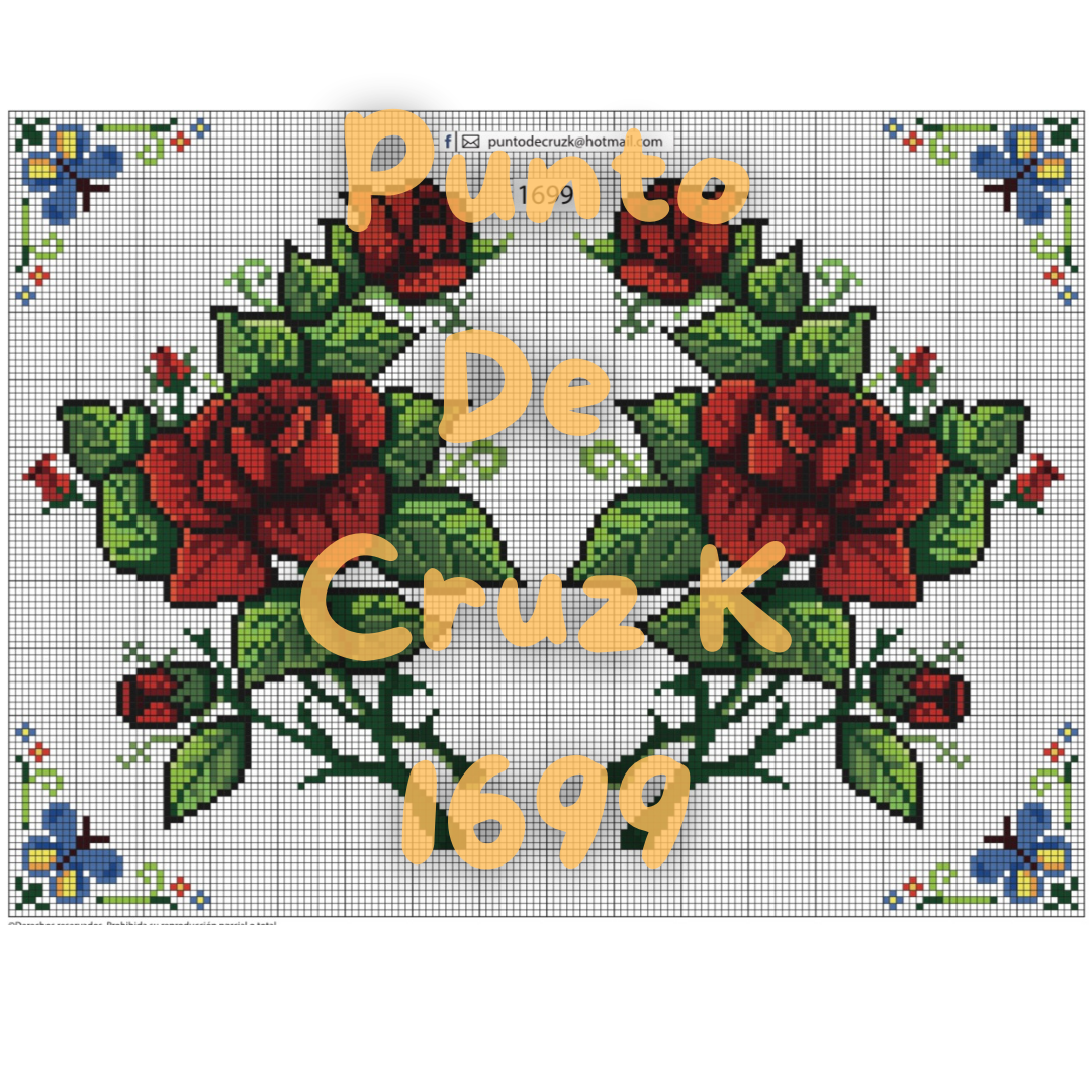 Muestras Punto de Cruz 1600