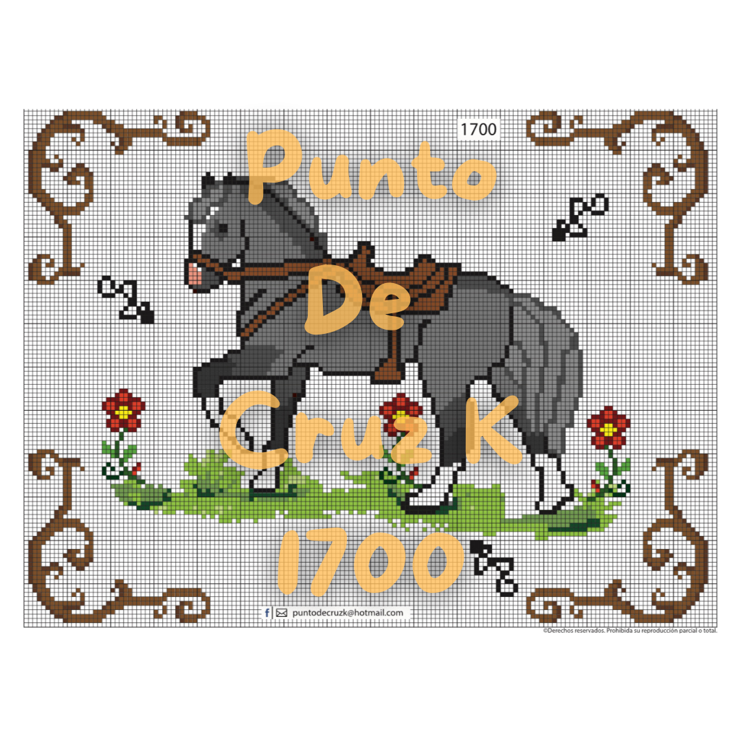 Muestras Punto de Cruz 1700