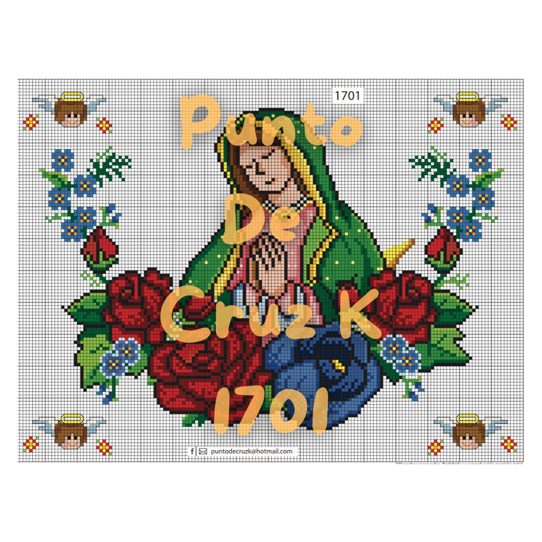 Muestras Punto de Cruz 1700