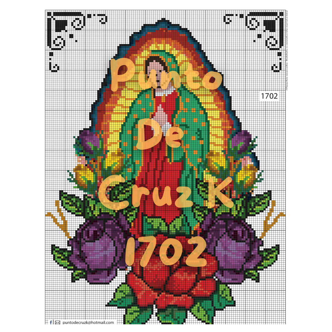 Muestras Punto de Cruz 1700