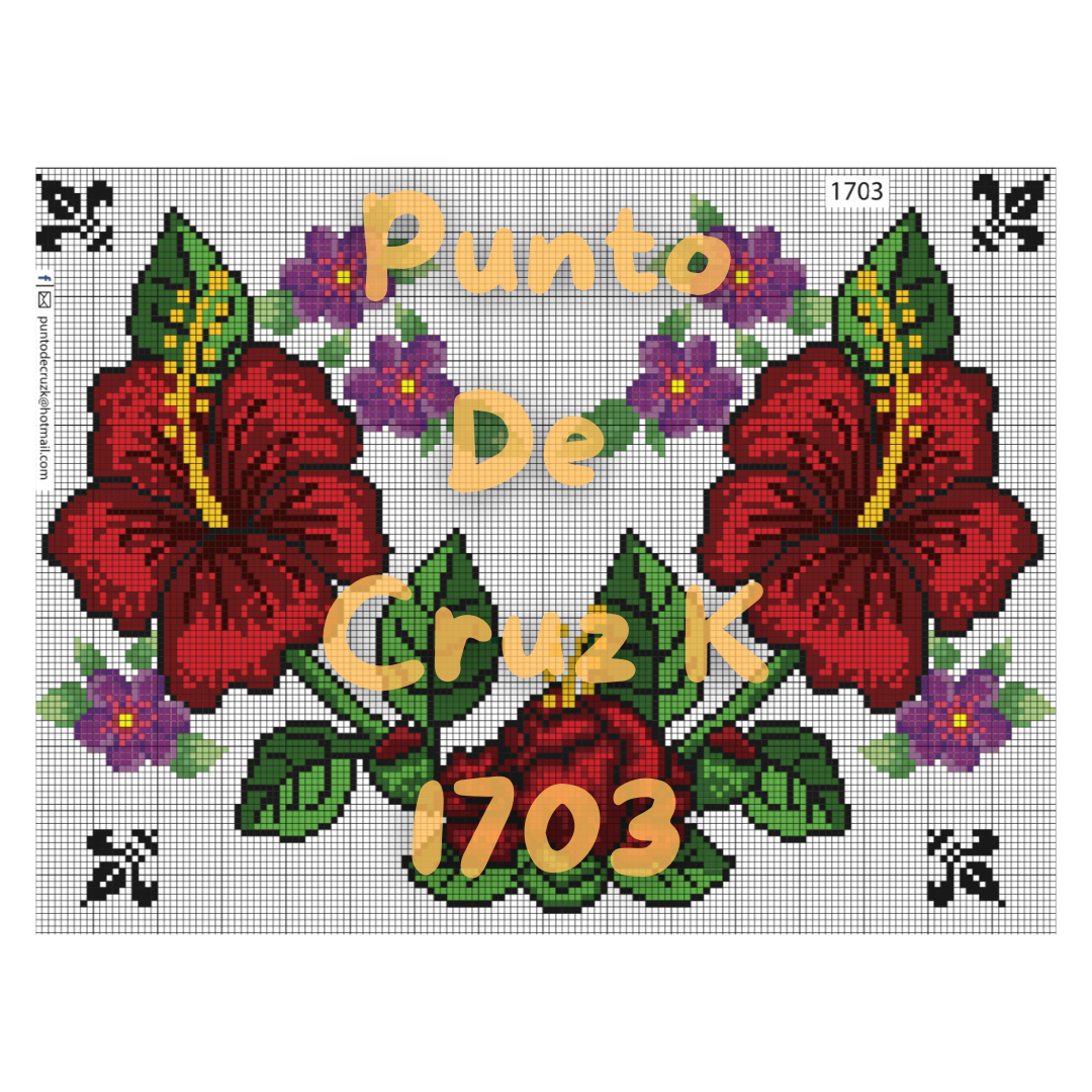 Muestras Punto de Cruz 1700