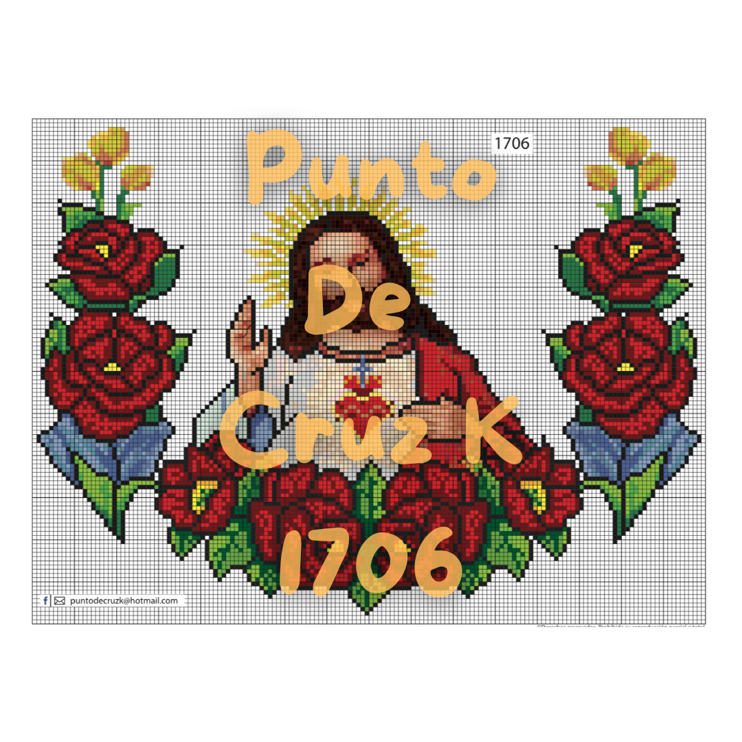 Muestras Punto de Cruz 1700