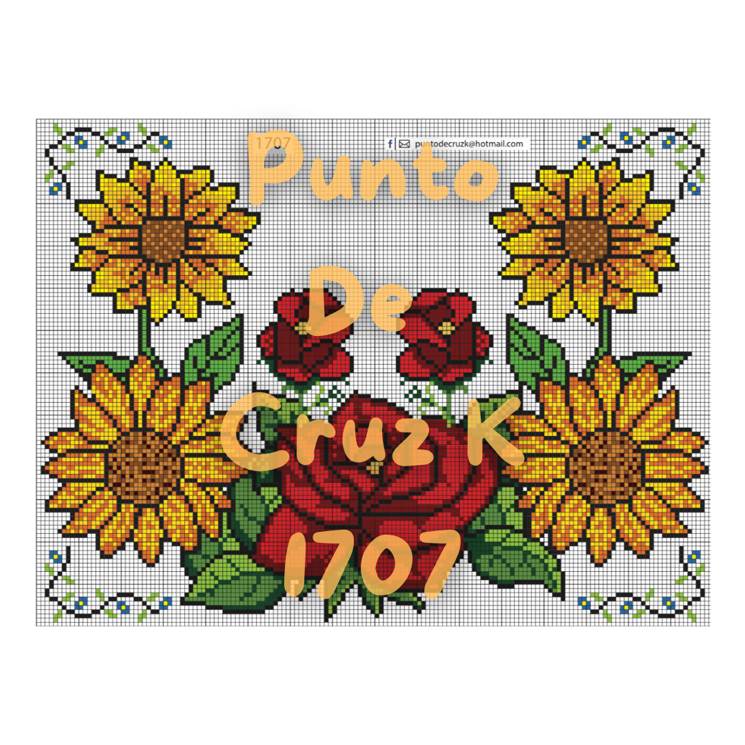 Muestras Punto de Cruz 1700