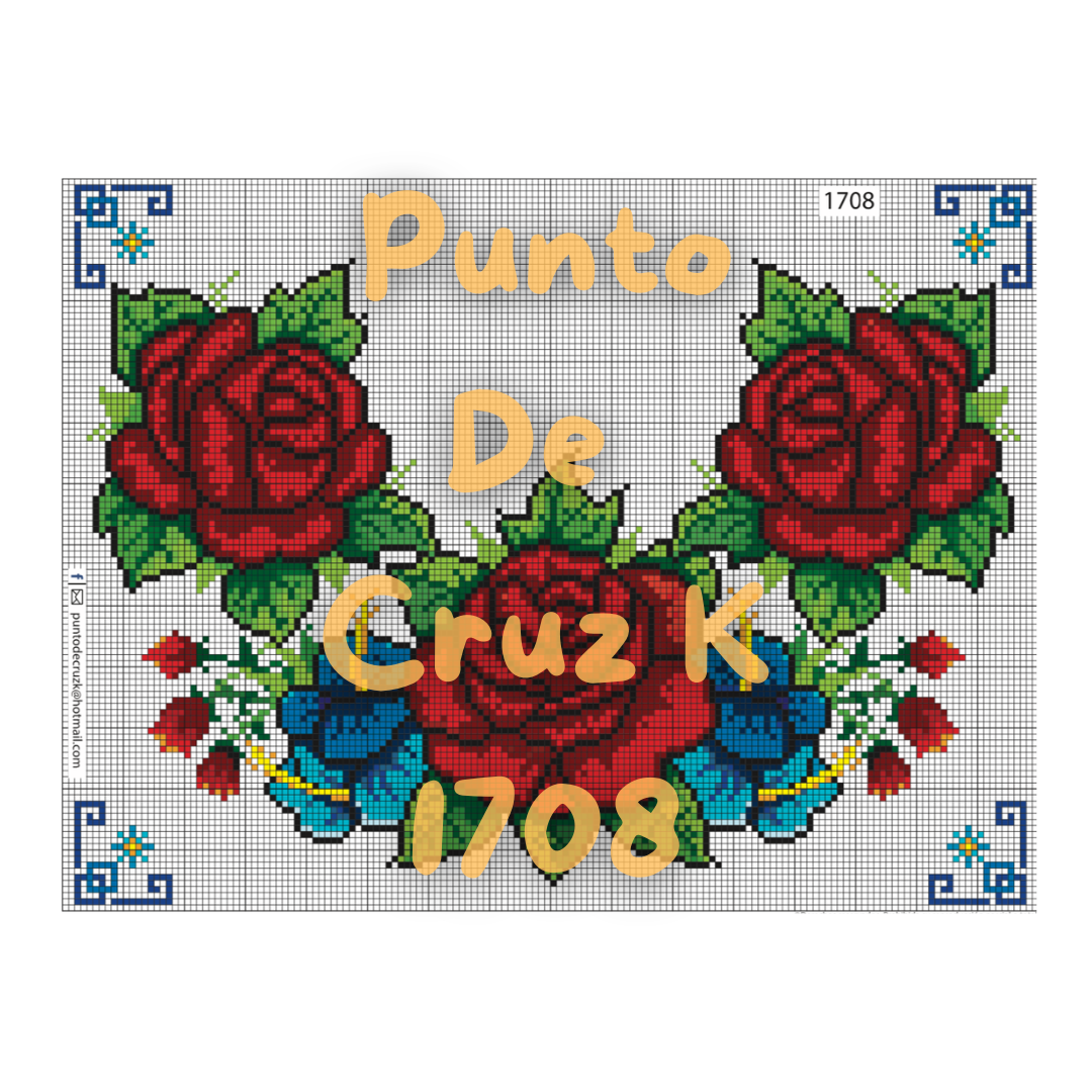 Muestras Punto de Cruz 1700