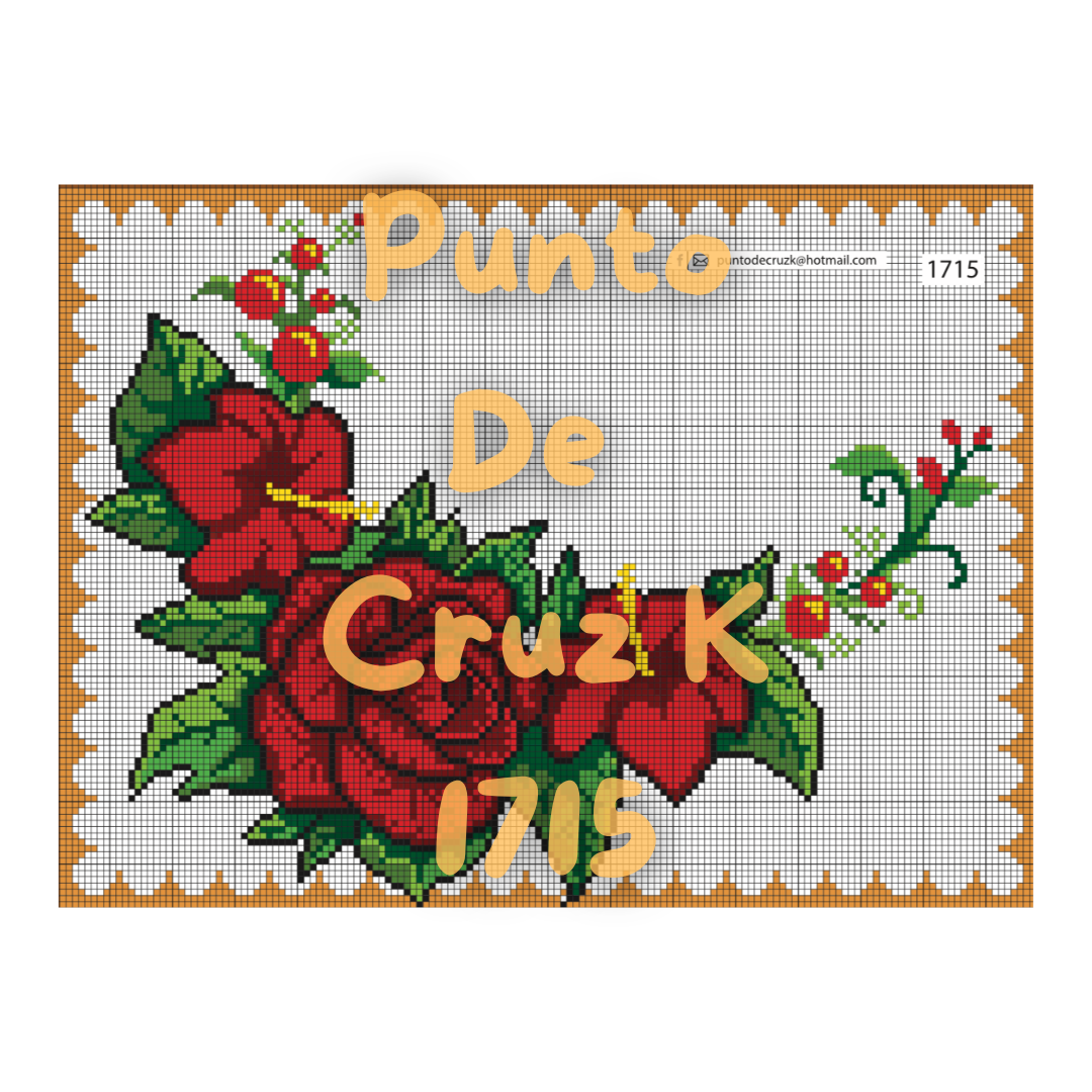 Muestras Punto de Cruz 1700