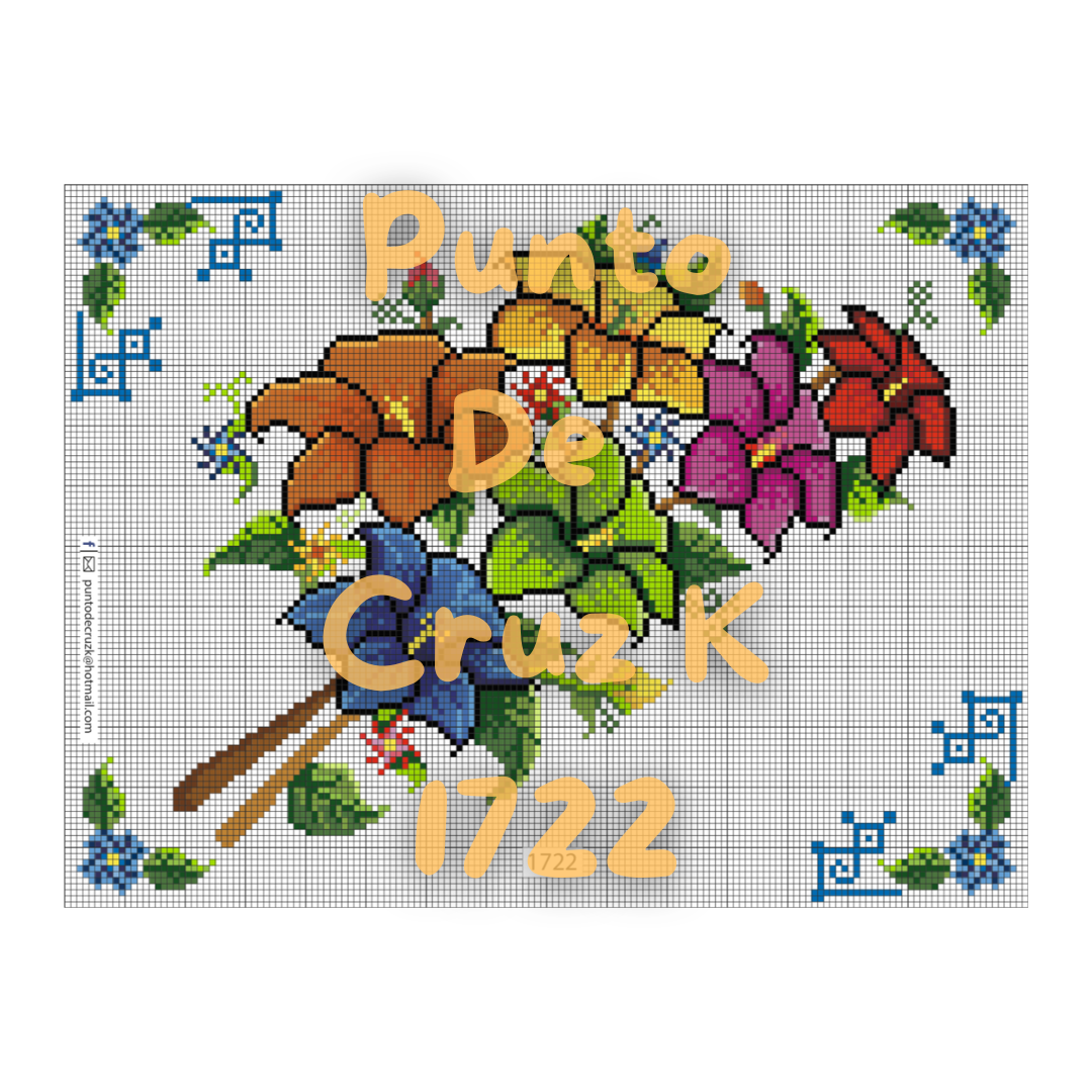 Muestras Punto de Cruz 1700