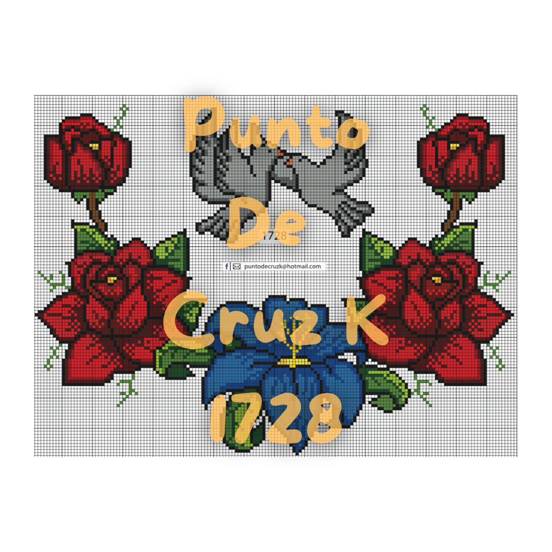 Muestras Punto de Cruz 1700