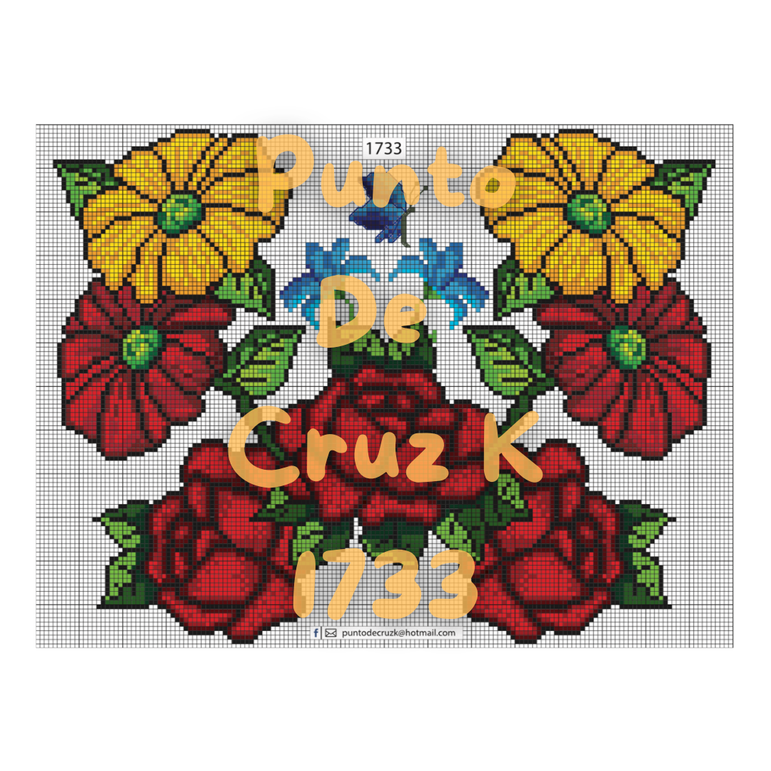 Muestras Punto de Cruz 1700